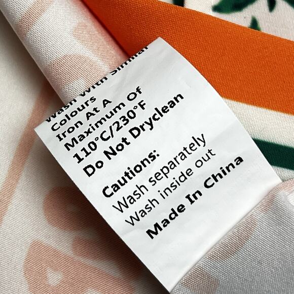 Commence Lightweight Wrap Skirt Women's Size Large Floral Paris Rio Print - Picture 9 of 10